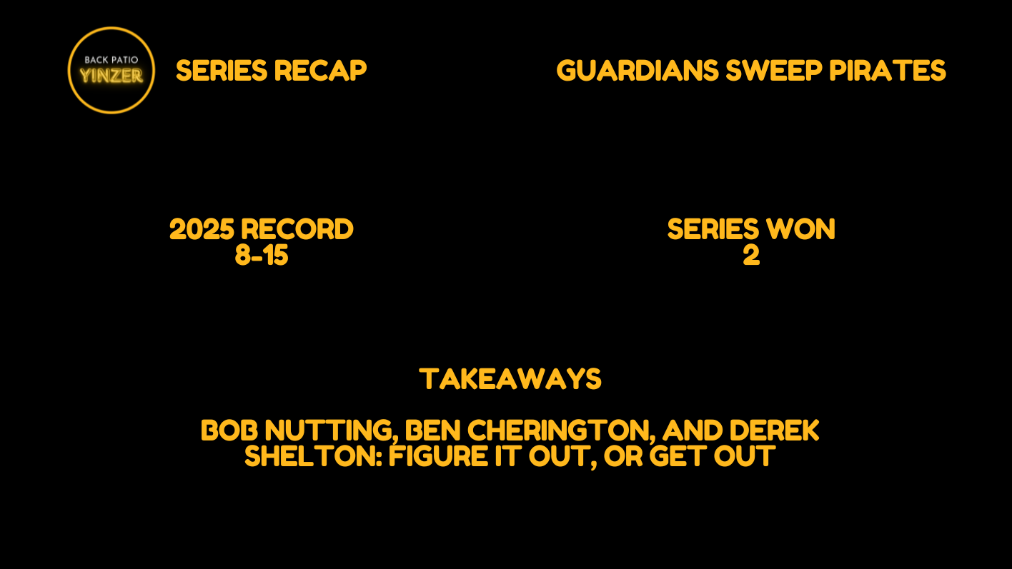 A Letter to Pirates Brass: Figure It Out, or Get Out of Pittsburgh